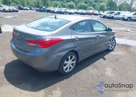 2011 Hyundai Elantra Limited из США, поврежденный, VIN 5NPDH4AEXBH046338